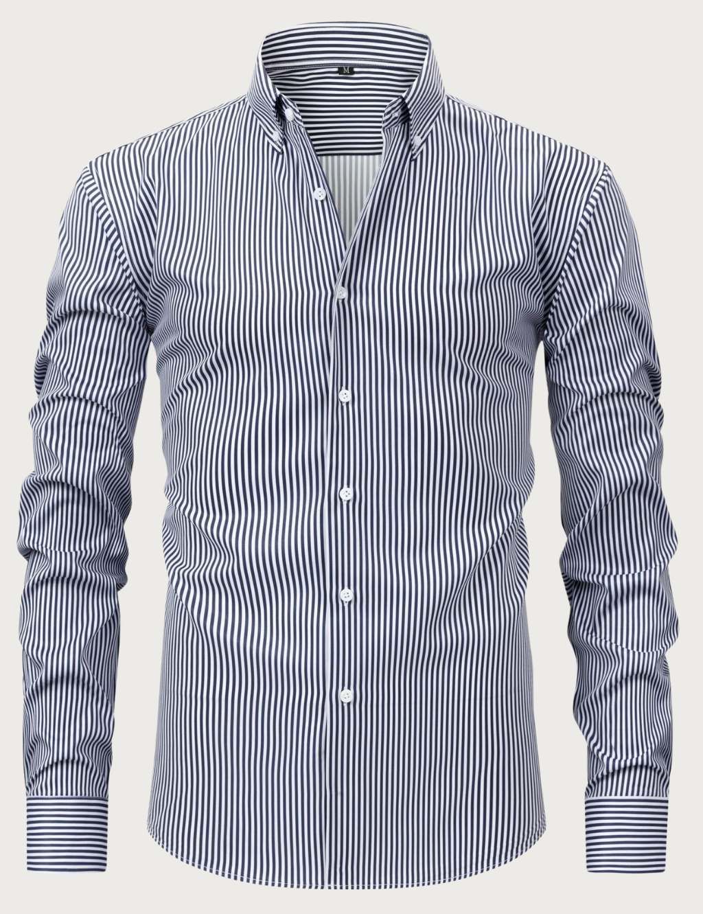 Adrian Cole | Striped Cotton Elegance Shirt