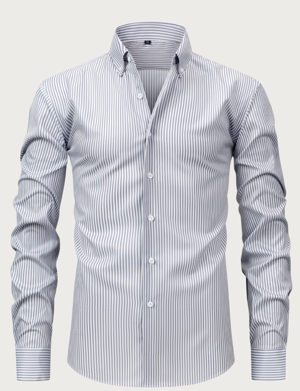 Adrian Cole | Striped Cotton Elegance Shirt