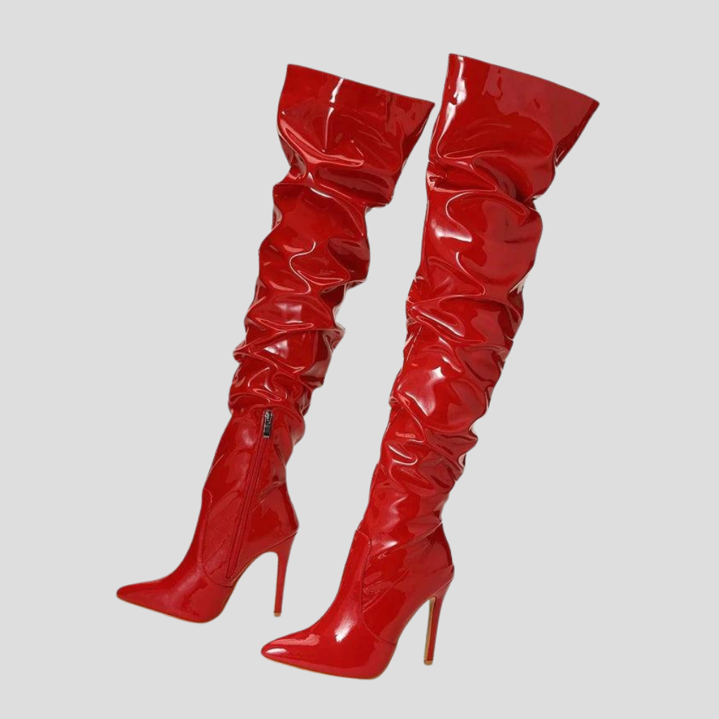 Valentina Rousseau | Luxury Thigh High Boots For Women