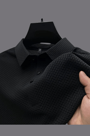 Thierry Dubois | Textured Knit Polo Shirt