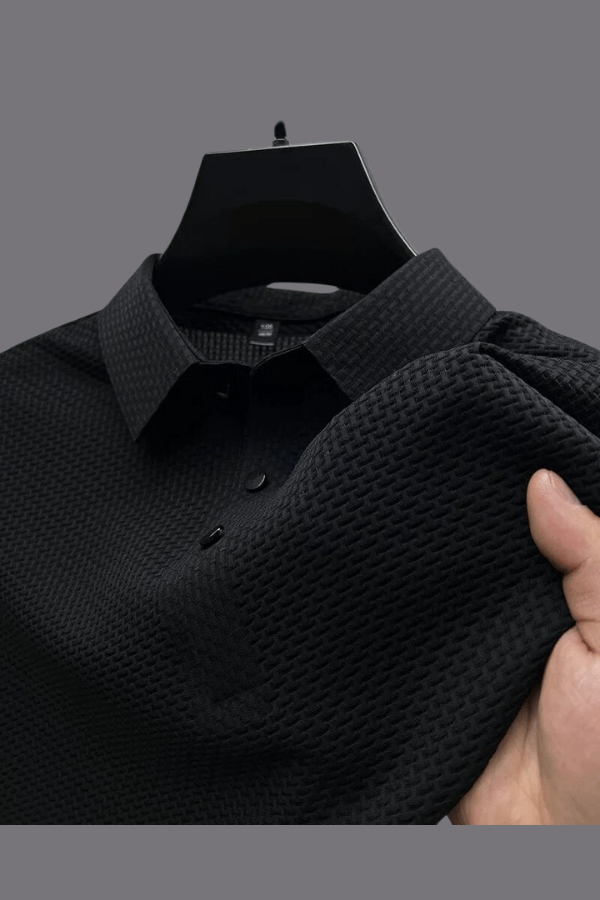 Thierry Dubois | Textured Knit Polo Shirt