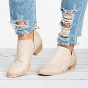 Lauren Silva | Casual Slip-On Ankle Boots For Women