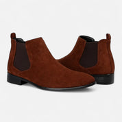 Charlotte Kensington | Suede Chelsea Boots