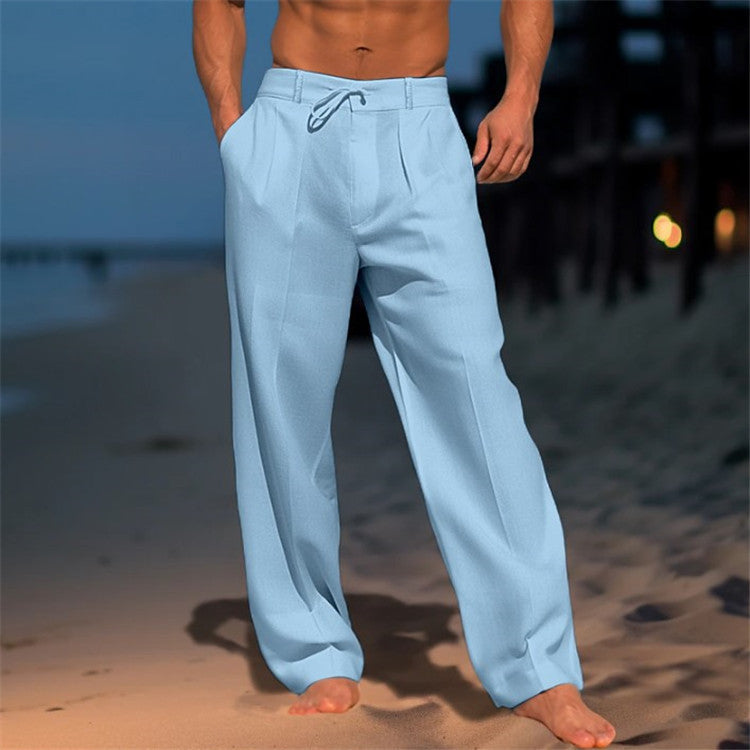 Alessandro Vitale | Riviera Relax Linen Trousers Luxe