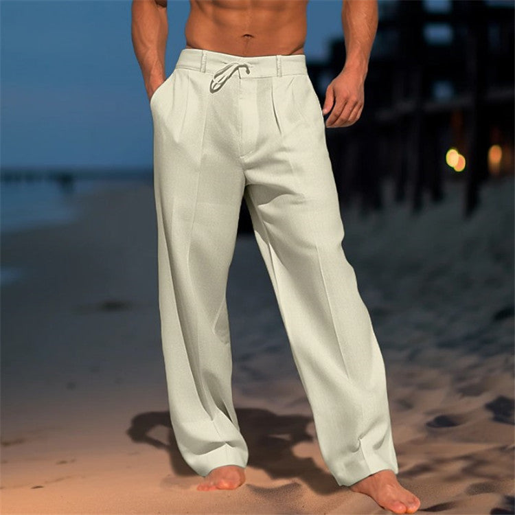 Alessandro Vitale | Riviera Relax Linen Trousers Luxe