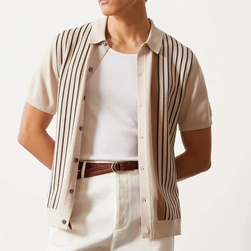 Enzo Ricci | Riviera Knit Luxe Shirt