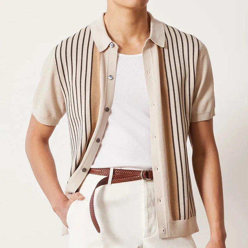 Enzo Ricci | Riviera Knit Luxe Shirt