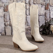 Valerie Garrison | Suede Cowboy Boots For Women