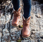 Yvonne Abernathy | Lace-Up Winter Boots For Women