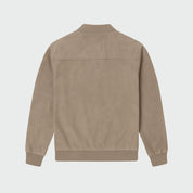 Leonardo Vieri | Suede Zip Bomber Jacket