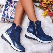 Aurélie Montclair | Wedge Comfort Ankle Boots For Women